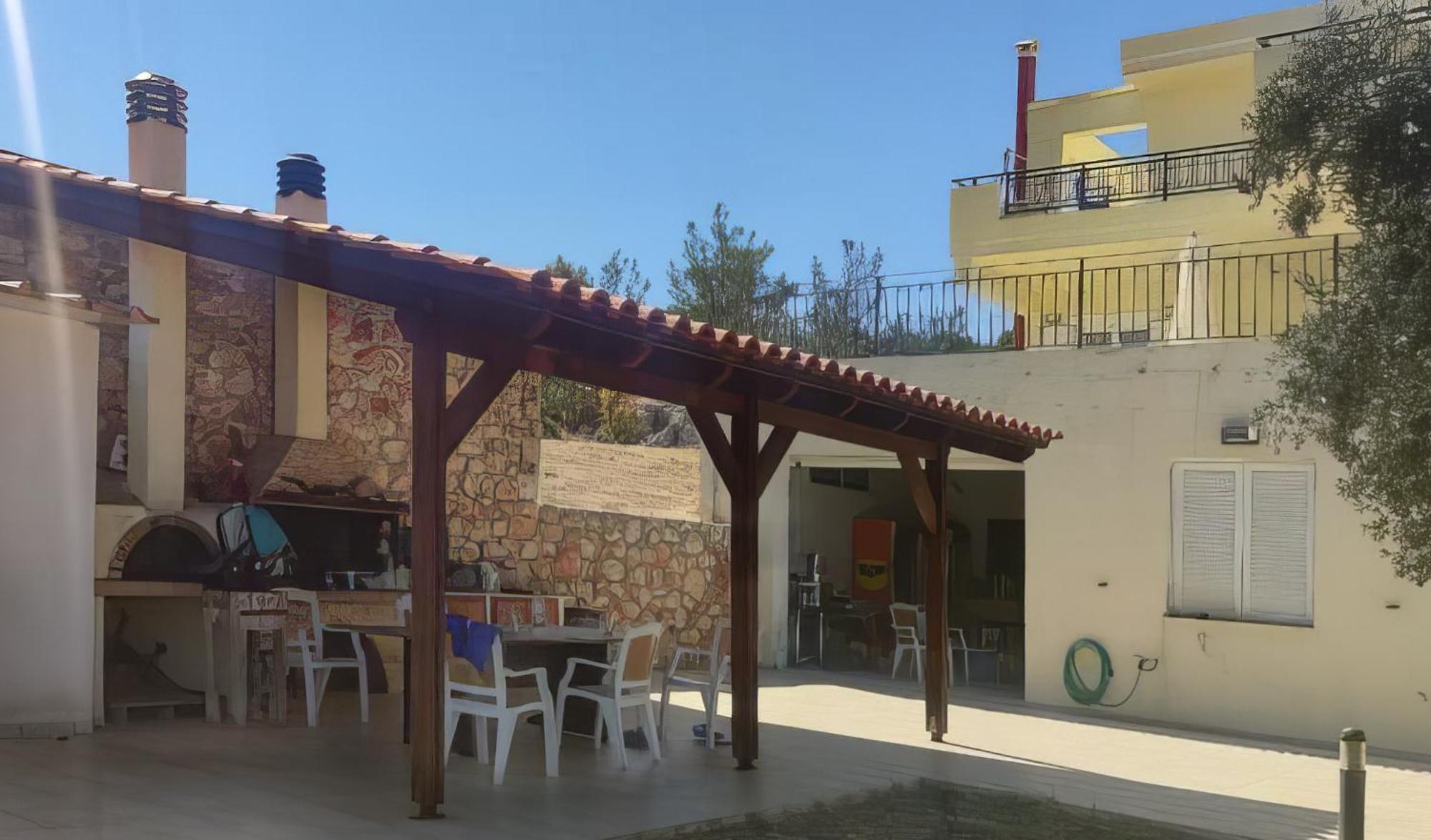 Souda Bay View With Private Pool Near Chania City Ngoại thất bức ảnh