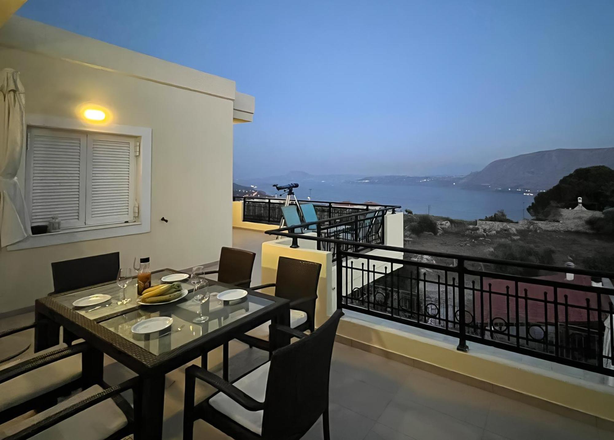 Souda Bay View With Private Pool Near Chania City Ngoại thất bức ảnh